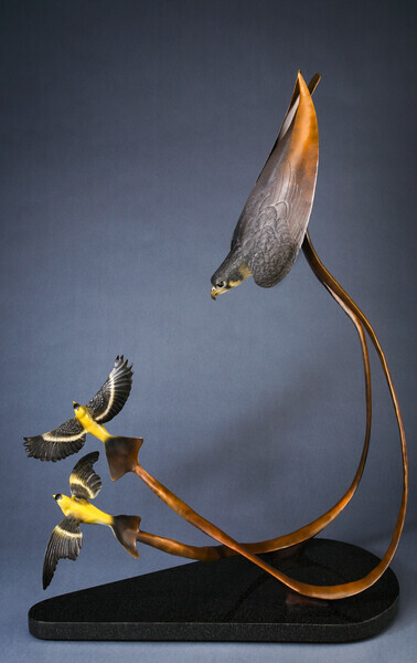 Split Decision 3 | Brent Cooke | CastArt Studio | Bronze Sculpture